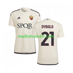 Maillot de Foot AS Roma Paulo Dybala 21 Extérieur 2023-24